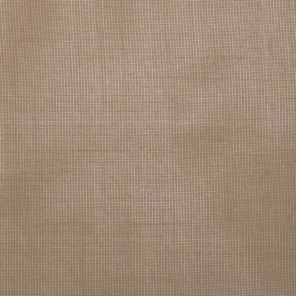 vidaXL Voile Curtains with Loops 2 pcs Light Brown 140x140 cm