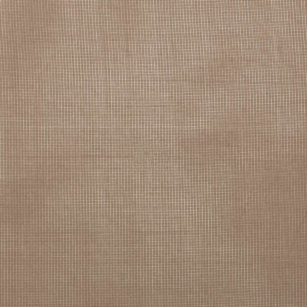 vidaXL Voile Curtains with Loops 2 pcs Light Brown 140x175 cm
