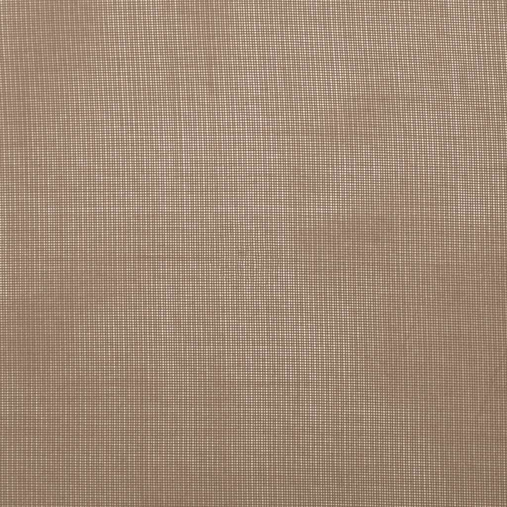 vidaXL Voile Curtains with Loops 2 pcs Light Brown 140x225 cm