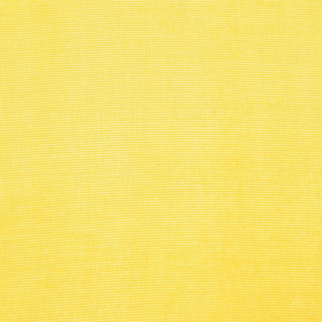 vidaXL Voile Curtains with Loops 2 pcs Yellow 140x140 cm