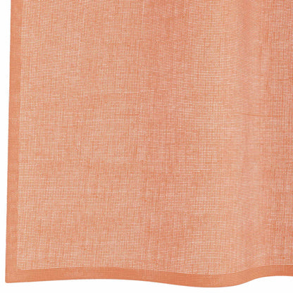 vidaXL Voile Curtains with Loops 2 pcs Terracotta 140x175 cm