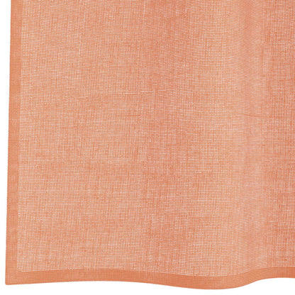 vidaXL Voile Curtains with Loops 2 pcs Terracotta 140x245 cm