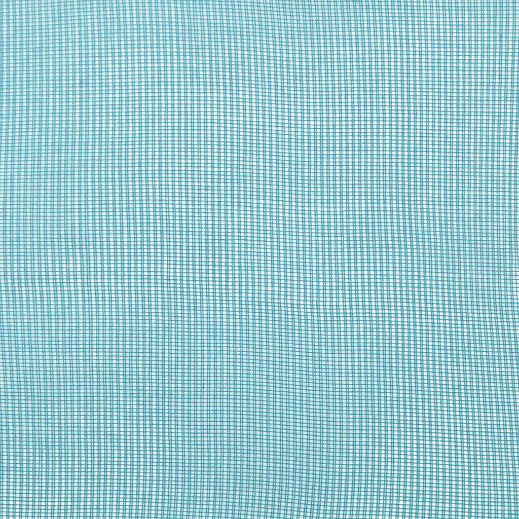 vidaXL Voile Curtains with Loops 2 pcs Turquoise 140x140 cm