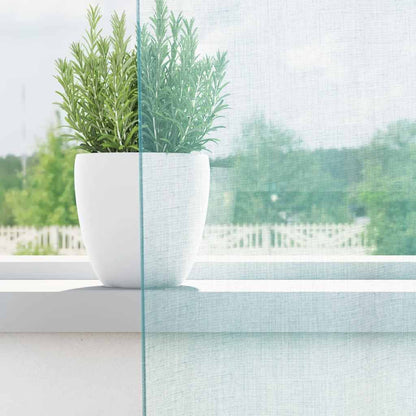 vidaXL Voile Curtains with Loops 2 pcs Turquoise 140x175 cm