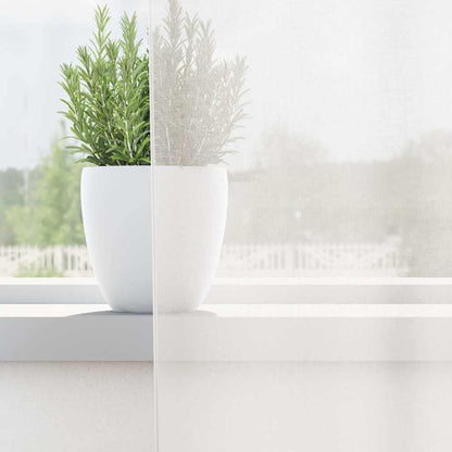 vidaXL Voile Curtains with Loops 2 pcs White 140x225 cm