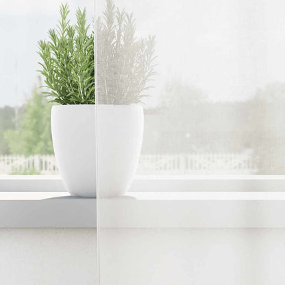 vidaXL Voile Curtains with Loops 2 pcs White 140x245 cm