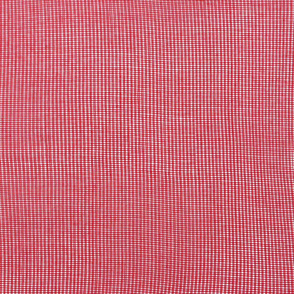 vidaXL Voile Curtains with Loops 2 pcs Wine Red 140x140 cm