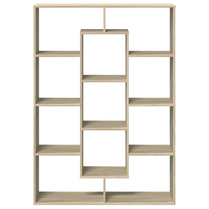 vidaXL Book Cabinet Sonoma Oak 102x29x143 cm Engineered Wood
