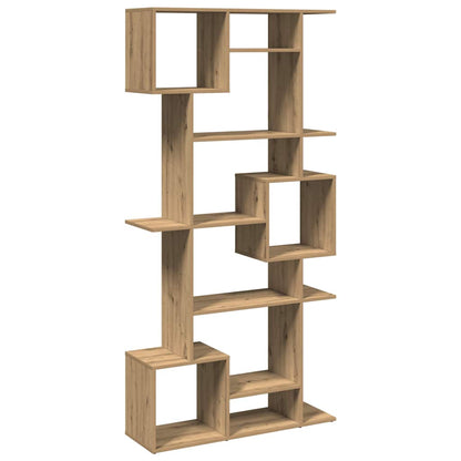 vidaXL Book Cabinet Artisian Oak 92x29x188 cm Engineered Wood