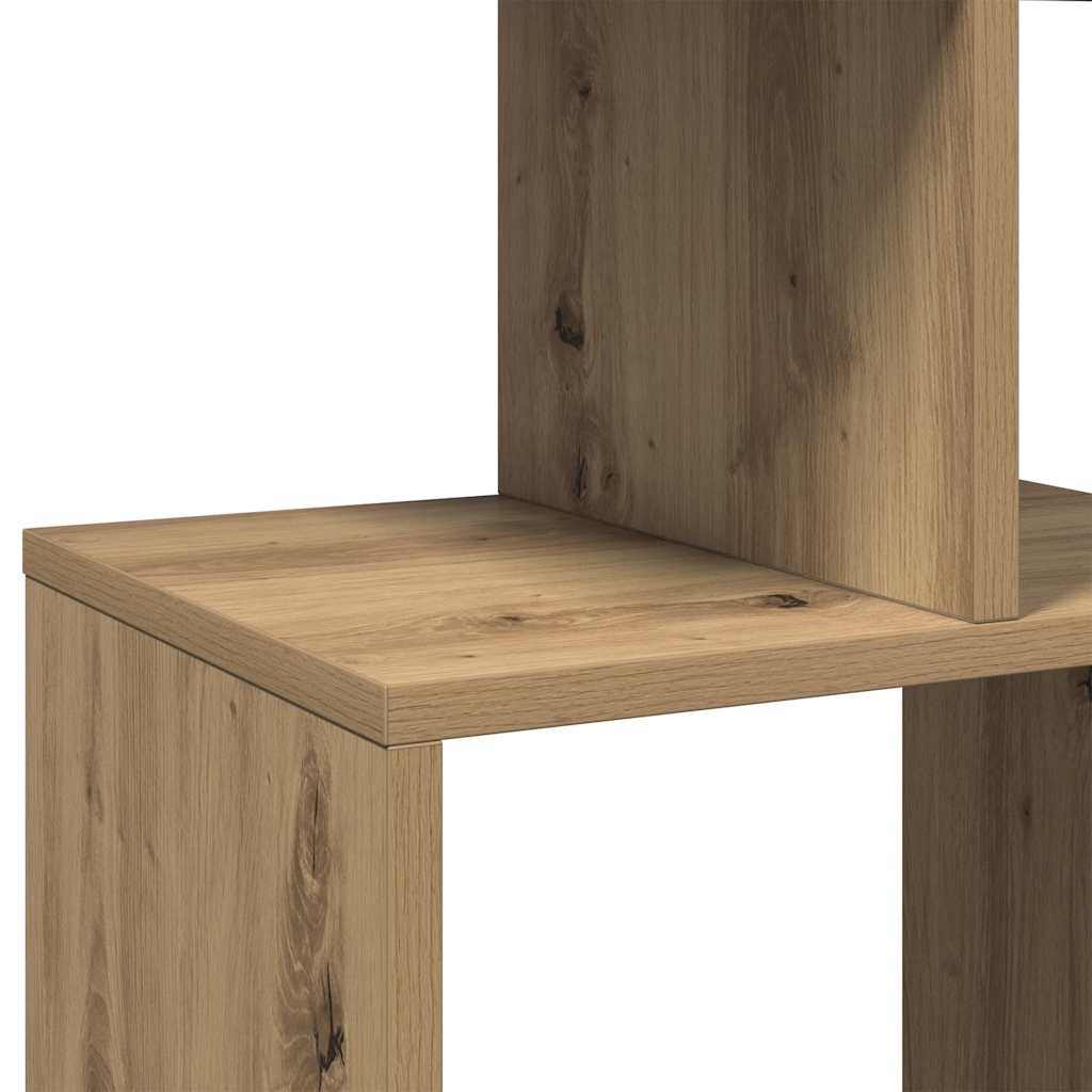 vidaXL Book Cabinet Artisian Oak 92x29x188 cm Engineered Wood