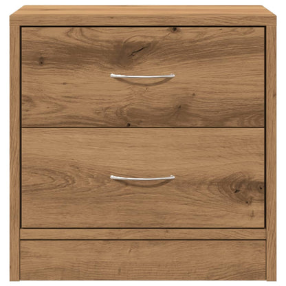 vidaXL Bedside Cabinet Artisian Oak 40x30x40 cm Engineered Wood