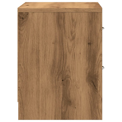 vidaXL Bedside Cabinet Artisian Oak 40x30x40 cm Engineered Wood
