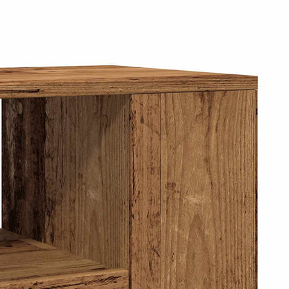 vidaXL TV Cabinet with Wheels Old Wood 102x34,5x43 cm Engineered Wood