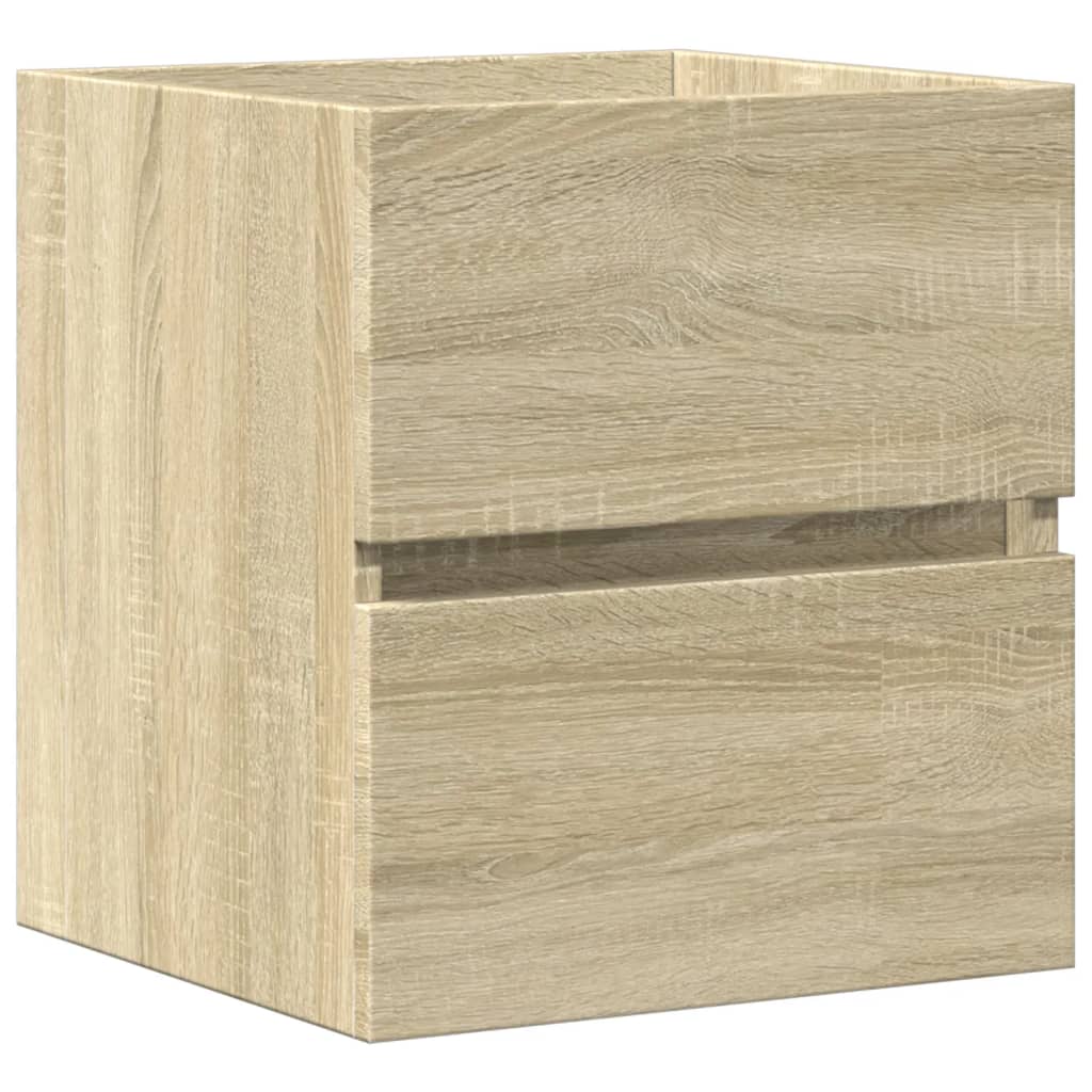 vidaXL Sink Cabinet Sonoma Oak 41x38.5x45 cm Engineered Wood