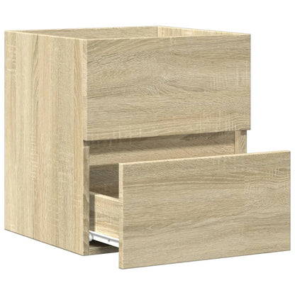 vidaXL Sink Cabinet Sonoma Oak 41x38,5x45 cm Engineered Wood
