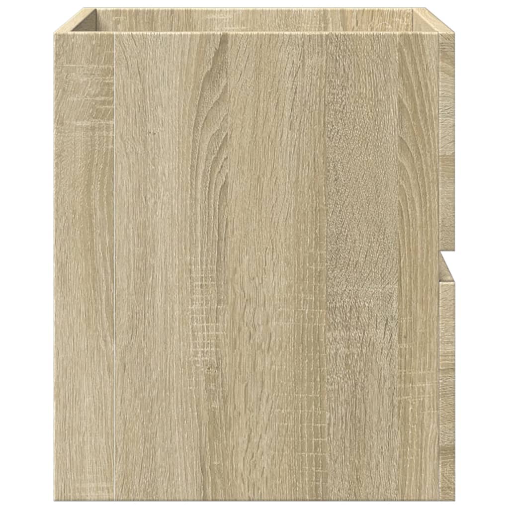 vidaXL Sink Cabinet Sonoma Oak 41x38,5x45 cm Engineered Wood