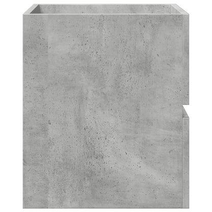 vidaXL Sink Cabinet Concrete Grey 41x38,5x45 cm Engineered Wood