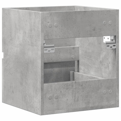 vidaXL Sink Cabinet Concrete Grey 41x38,5x45 cm Engineered Wood