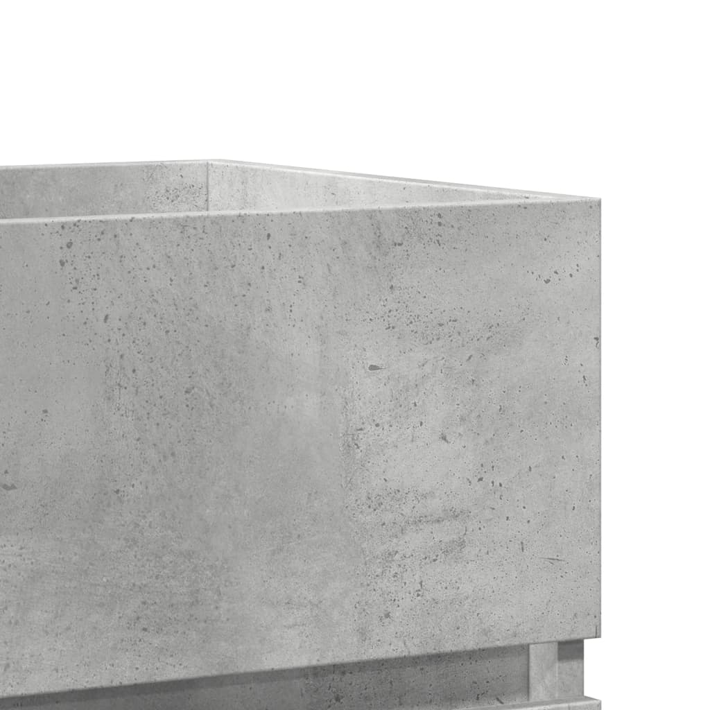 vidaXL Sink Cabinet Concrete Grey 41x38,5x45 cm Engineered Wood