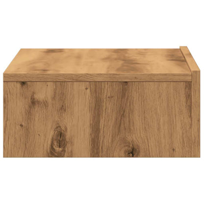 vidaXL TV Cabinets with LED Lights 2 pcs Artisan Oak 60x35x15.5 cm