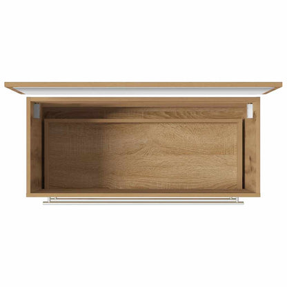 vidaXL 2 Piece Bathroom Furniture Set Artisan Oak Engineered Wood