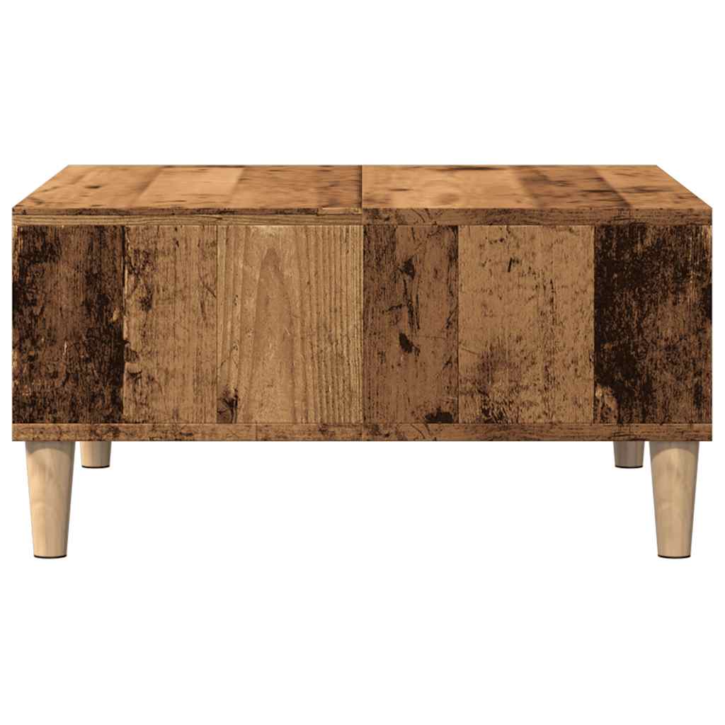 vidaXL Coffee Table Old Wood 60x60x30 cm Engineered Wood