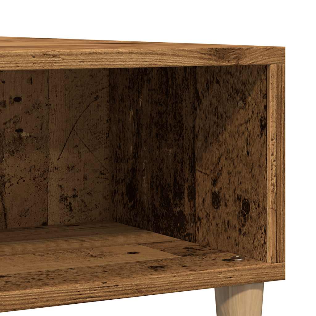vidaXL Coffee Table Old Wood 60x60x30 cm Engineered Wood