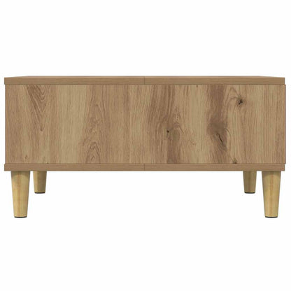 vidaXL Coffee Table Artisan Oak 60x60x30 cm Engineered Wood