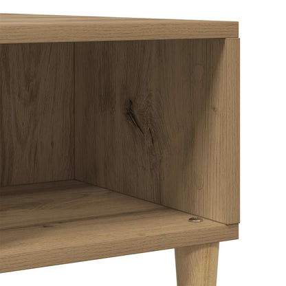vidaXL Coffee Table Artisan Oak 60x60x30 cm Engineered Wood