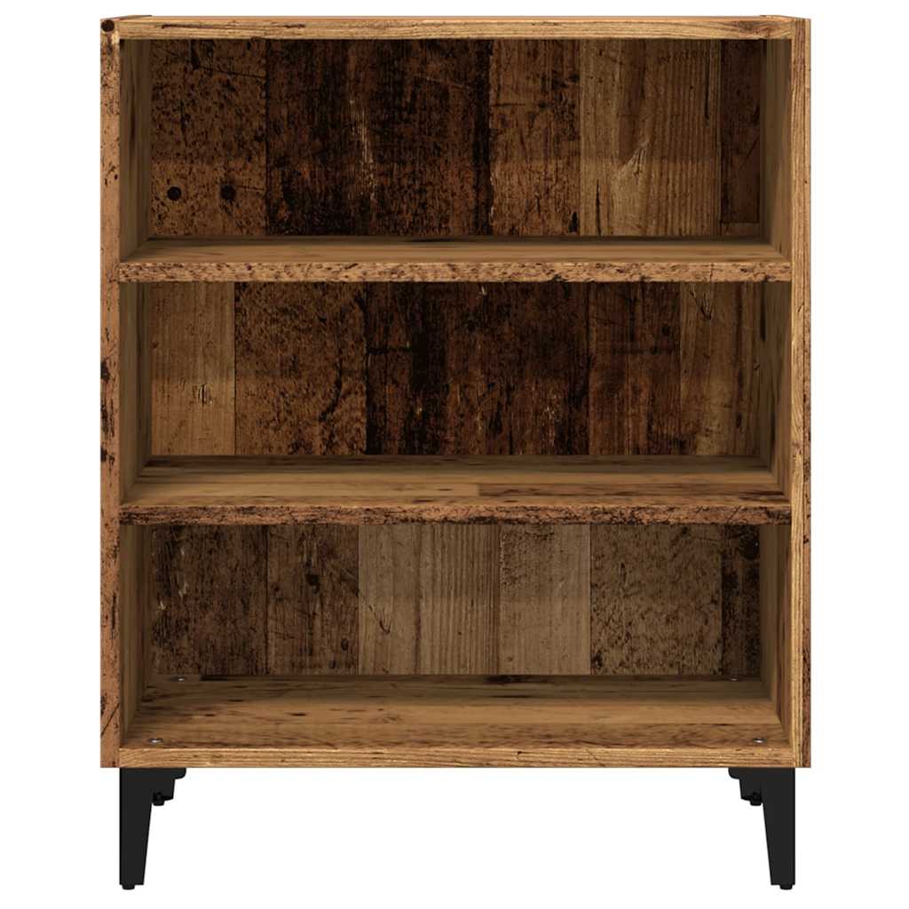 vidaXL Sideboard Old Wood 57x35x70 cm Engineered Wood