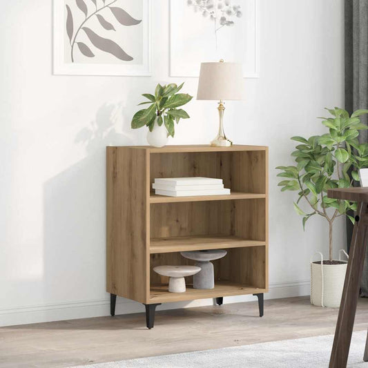 vidaXL Sideboard Artisan Oak 57x35x70 cm Engineered Wood