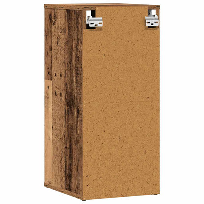 vidaXL Shoe Cabinet Old Wood 32x35x70 cm Engineered Wood