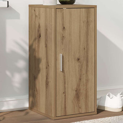 vidaXL Shoe Cabinet Artisan Oak 32x35x70 cm Engineered Wood