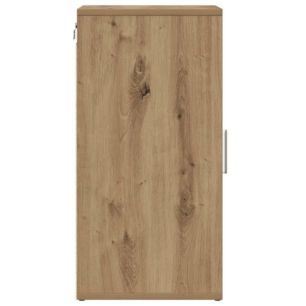 vidaXL Shoe Cabinet Artisan Oak 32x35x70 cm Engineered Wood