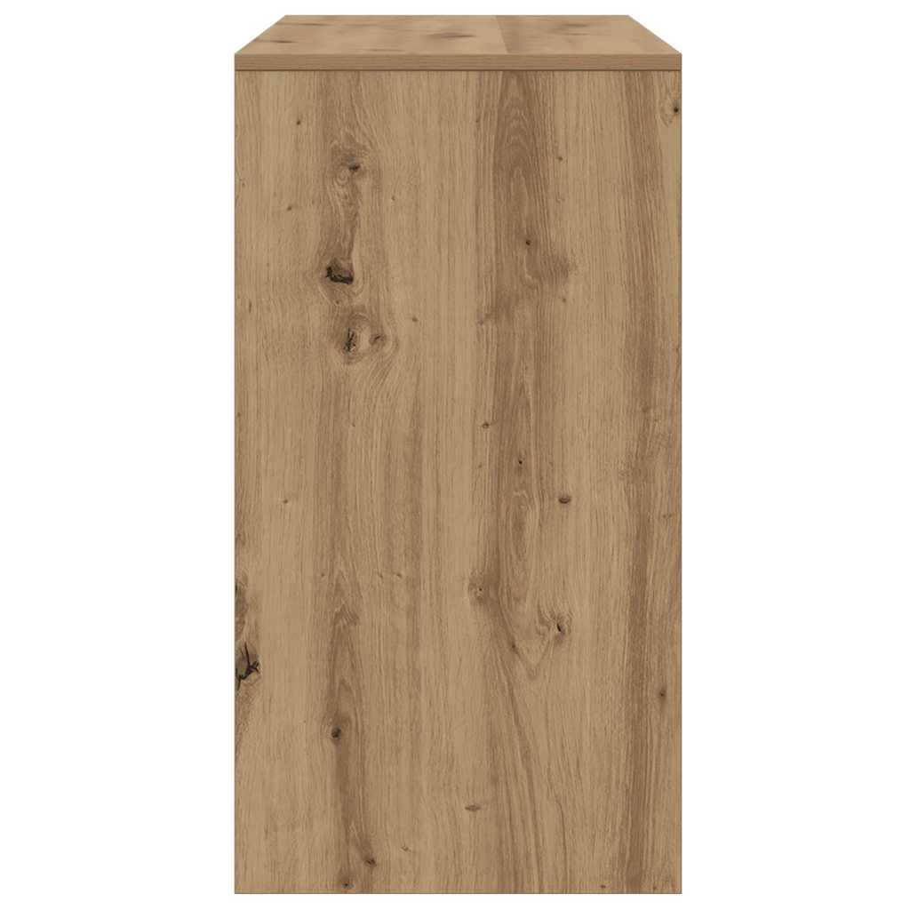 vidaXL Console Table Artisan Oak 89x41x76.5 cm Engineered Wood