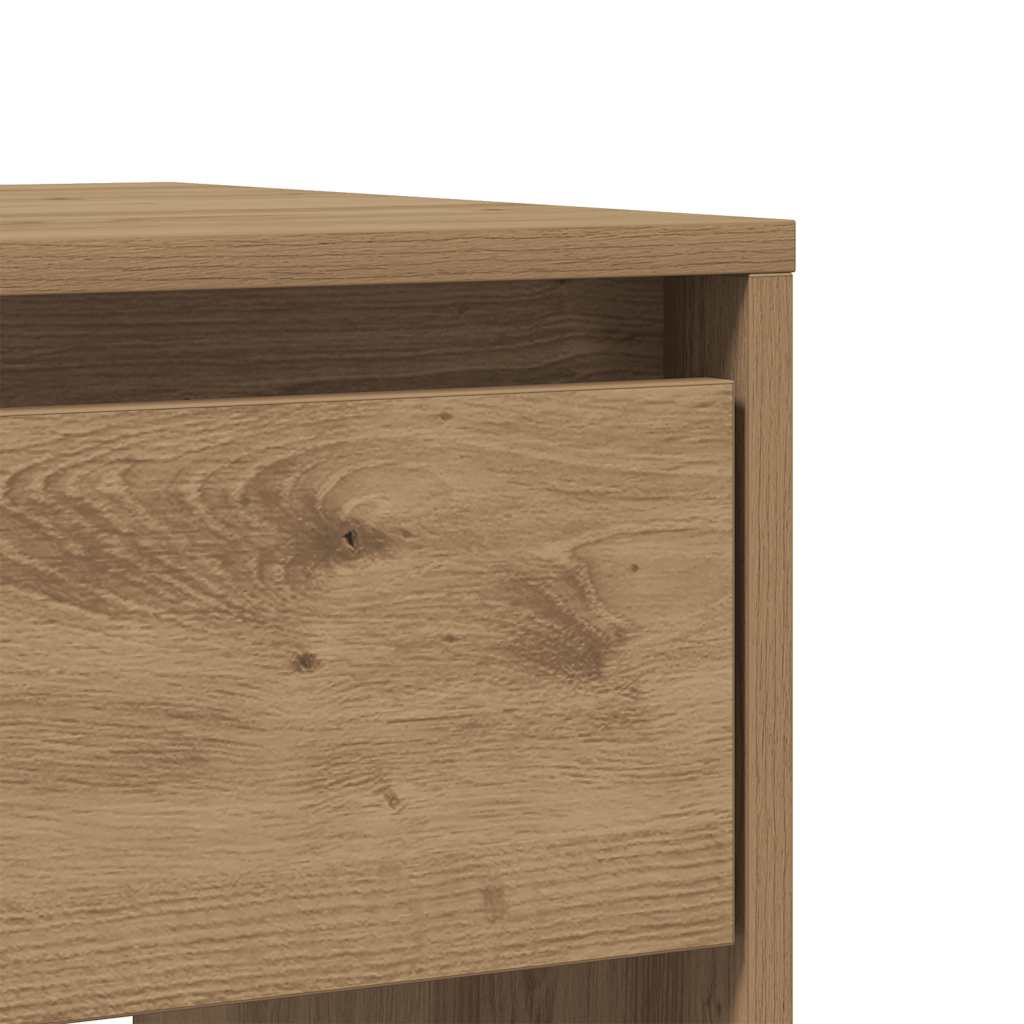 vidaXL Console Table Artisan Oak 89x41x76.5 cm Engineered Wood
