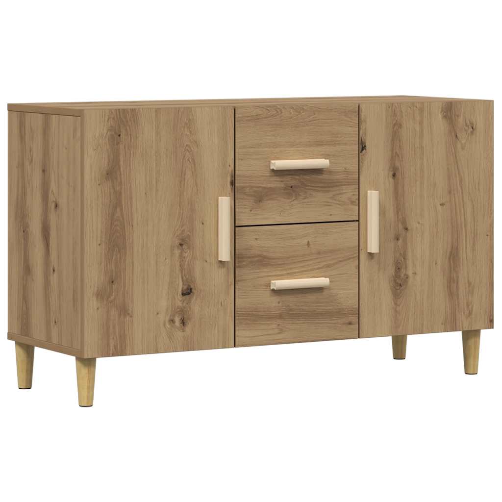 vidaXL Sideboard Artisan Oak 100x36x60 cm Engineered Wood