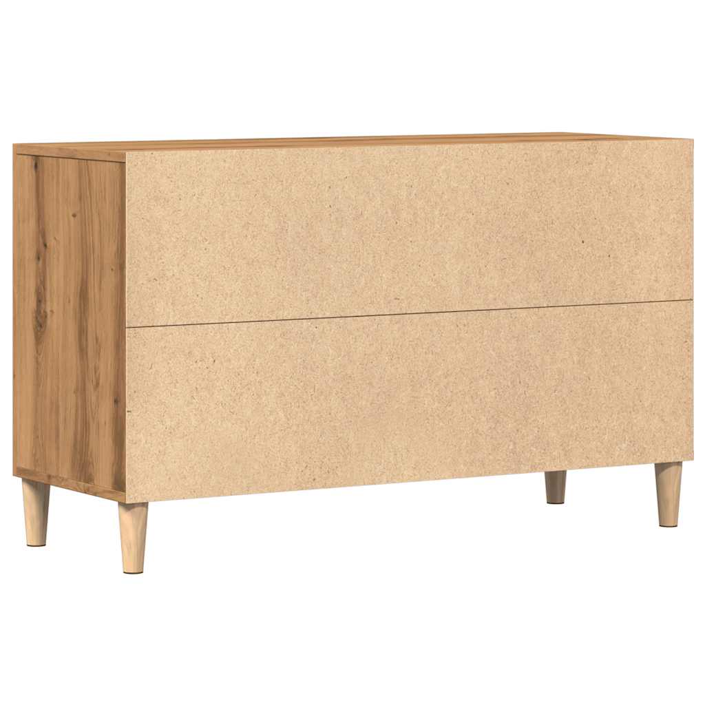 vidaXL Sideboard Artisan Oak 100x36x60 cm Engineered Wood