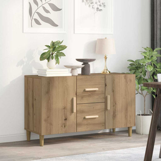 vidaXL Sideboard Artisan Oak 100x36x60 cm Engineered Wood