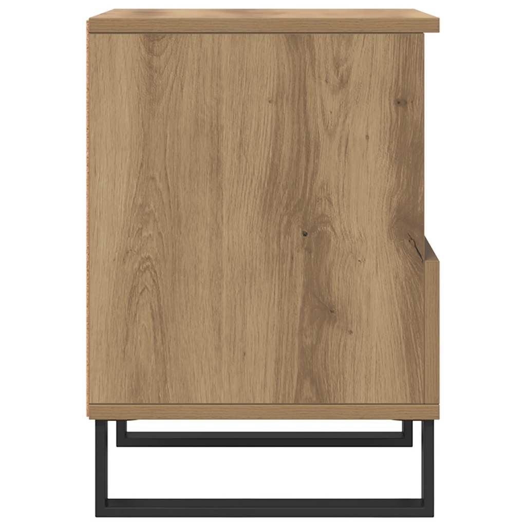 vidaXL Bedside Cabinets 2 pcs Artisan Oak 40x35x50 cm Engineered Wood