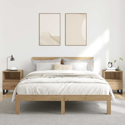 vidaXL Bedside Cabinets 2 pcs Artisan Oak 40x35x50 cm Engineered Wood