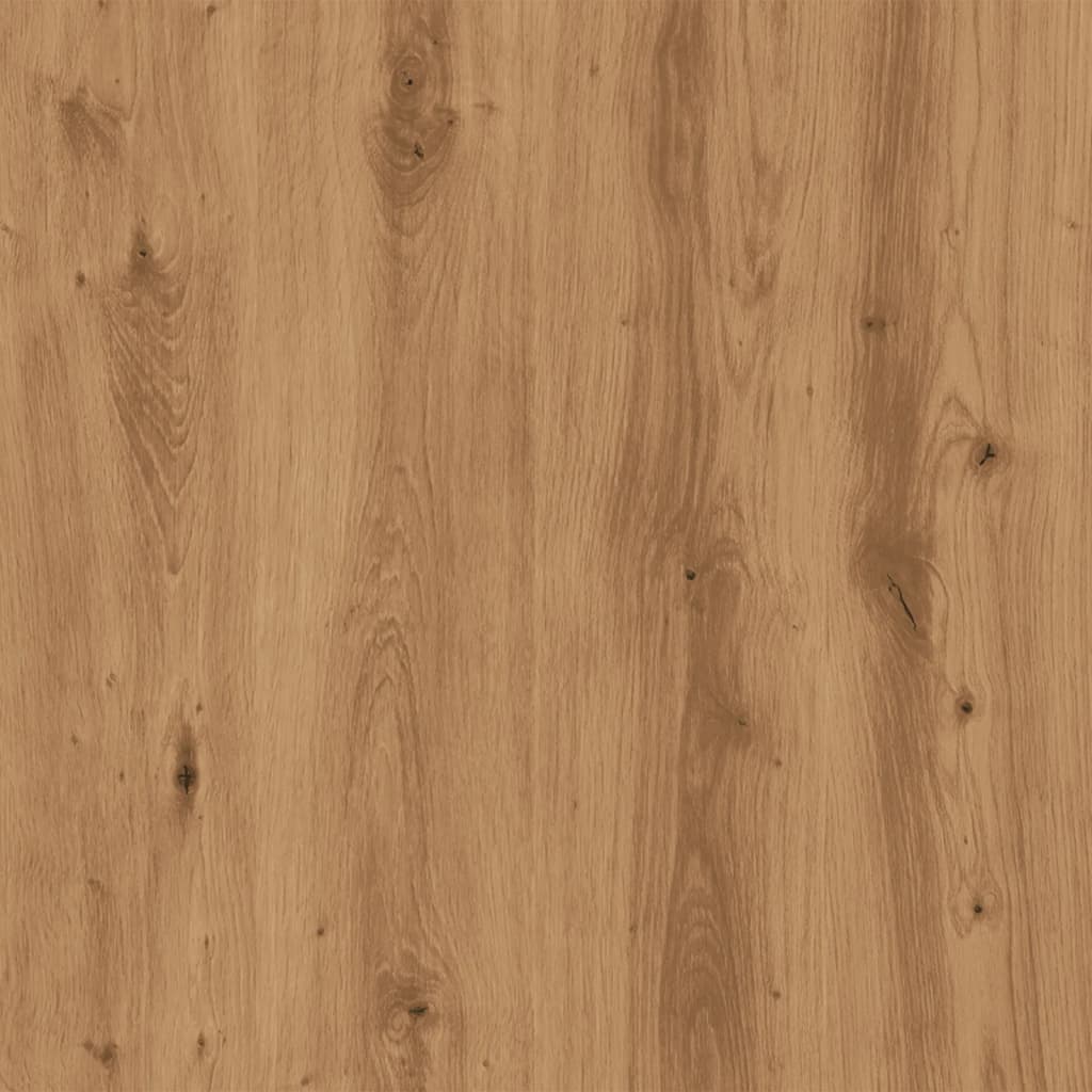 vidaXL Bedside Cabinet Artisan Oak 40x35x50 cm Engineered Wood