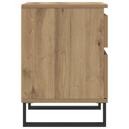 vidaXL Bedside Cabinets 2 pcs Artisan Oak 40x35x50 cm Engineered Wood