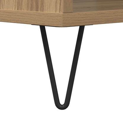 vidaXL Coffee Table Artisan Oak 90x49x45 cm Engineered Wood
