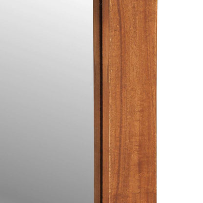 vidaXL Wall Mirror with Drawers 60x33x90 cm Solid Wood Acacia