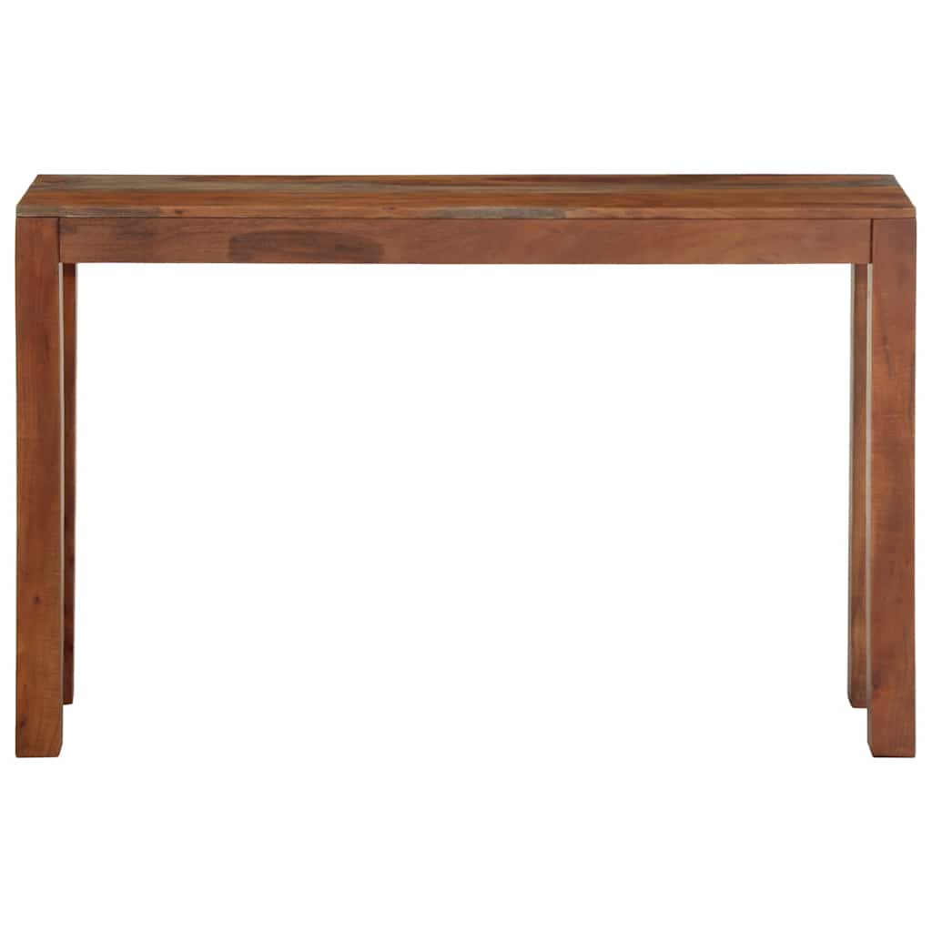 vidaXL Console Table 120x30x76 cm Solid Wood Acacia
