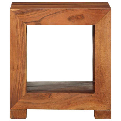 vidaXL Side Table 37x29x40 cm Solid Wood Acacia