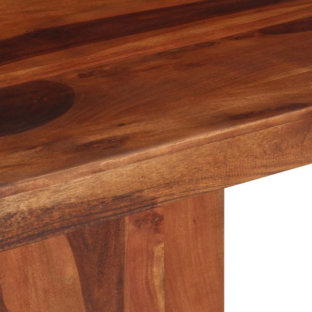 vidaXL Dining Table 120x120x77 cm Solid Wood Acacia