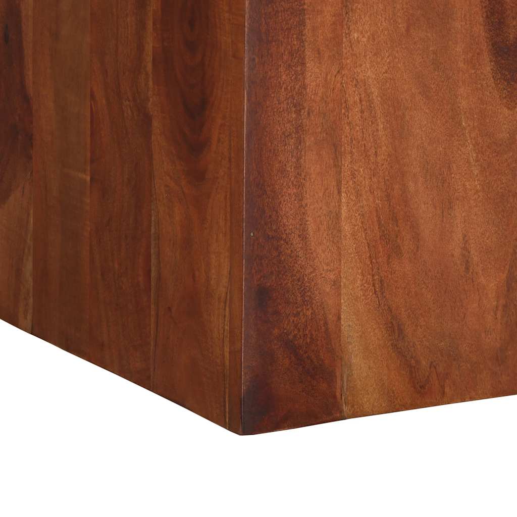 vidaXL Dining Table 120x120x77 cm Solid Wood Acacia