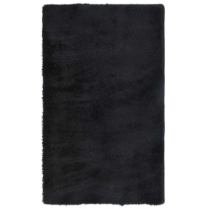 vidaXL Shaggy Rug High Pile NAVARRA Black 60x100 cm Polyester